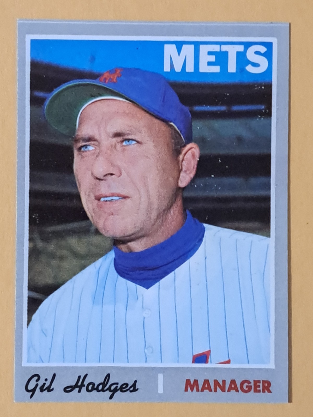 1970 Topps Gil Hodges #394 HOF NM/Mt