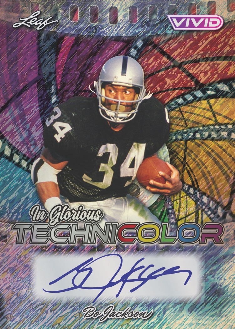 2025 Leaf Vivid Football Factory Sealed Hobby Box