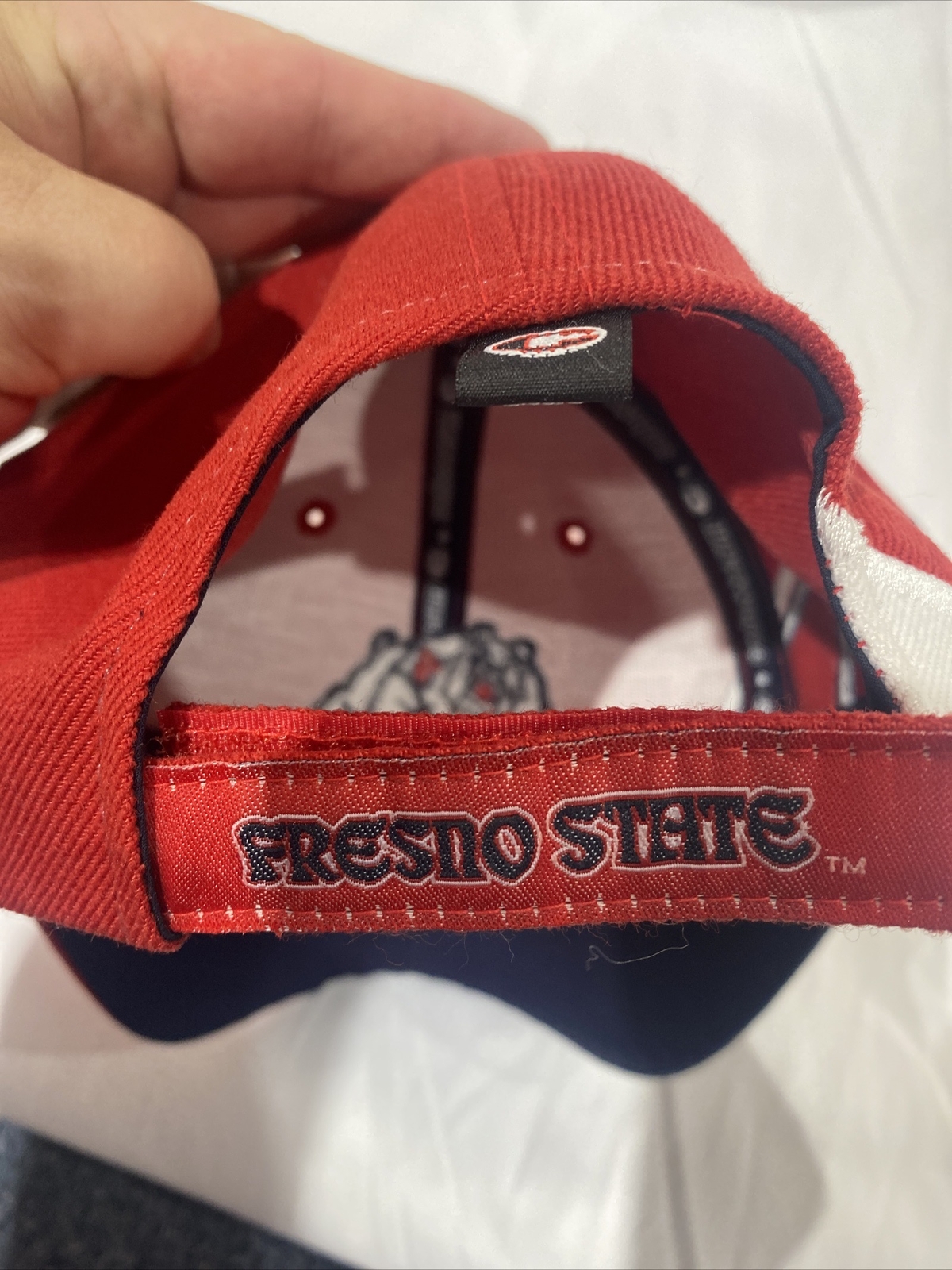 New With Tags Fresno State Bulldogs Colosseum Red/ Blue Cap – Adjustable Hat