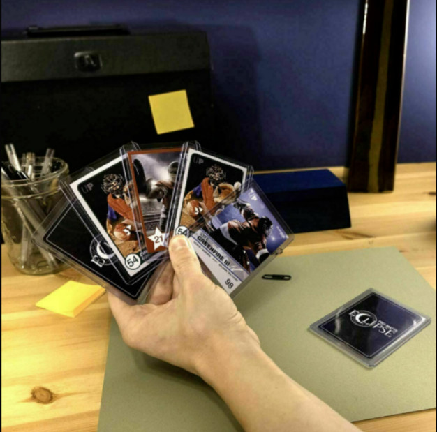 Clear Top loaders Card Sleeves Holders Hard Standard 3×4 25,50,100,200,500,1000