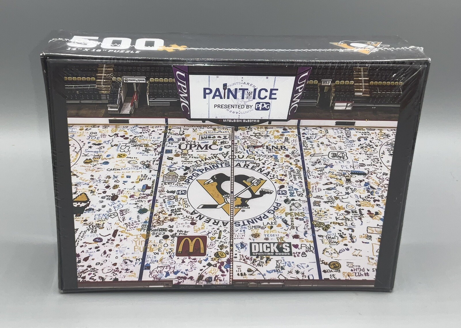 Pittsburgh Penguins PPG Glidden Paint the Ice 500 pcs Puzzle – NEW, Sealed