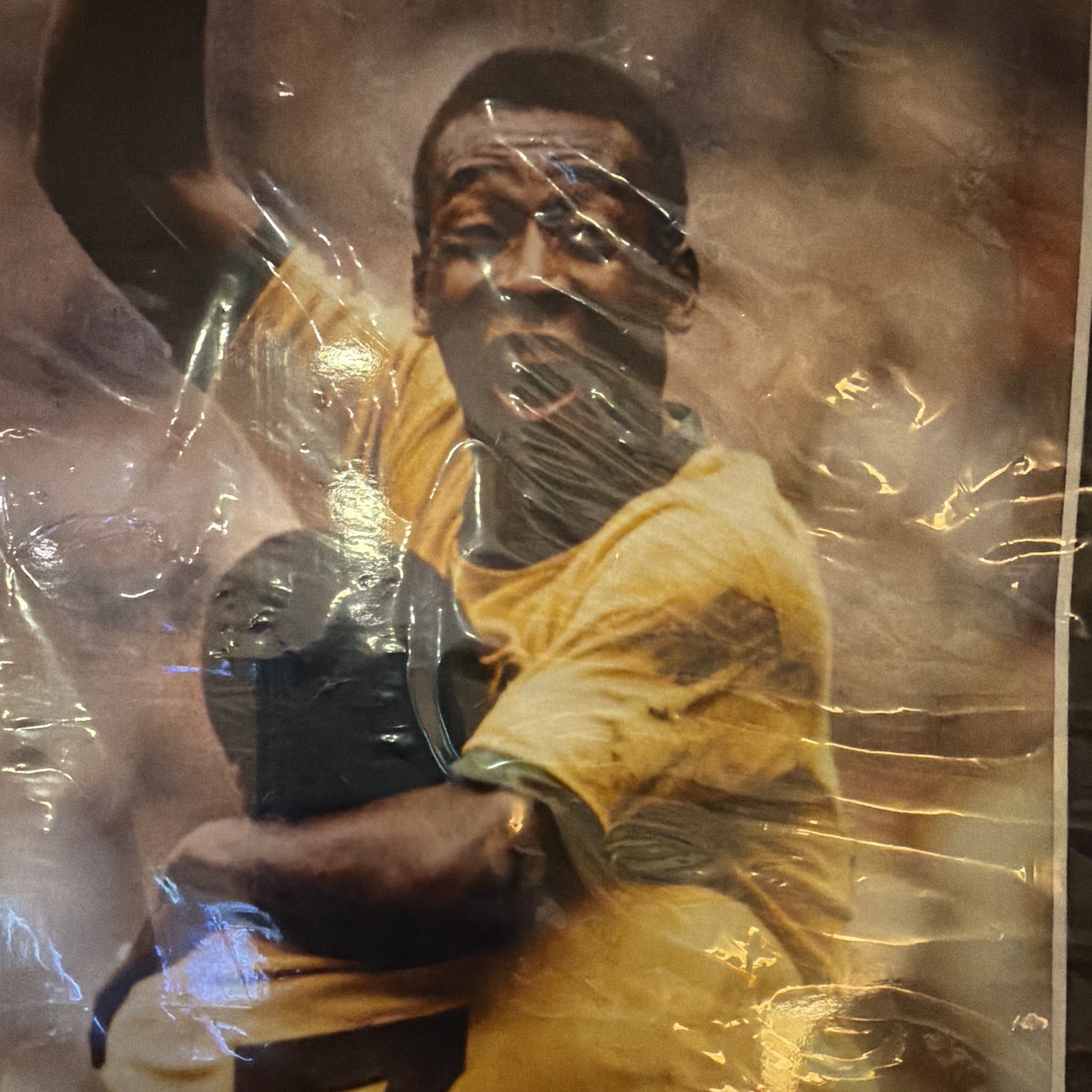 Pelé Signed Soccer Photo Brazil FIFA World Cup Original Autograph