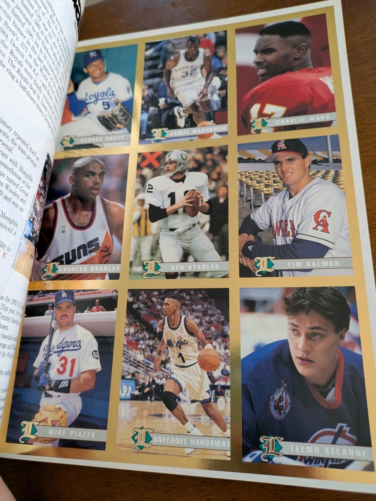 George Brett Kansas City Legend Sports Magazine #57 and #122 W/Uncut Cards