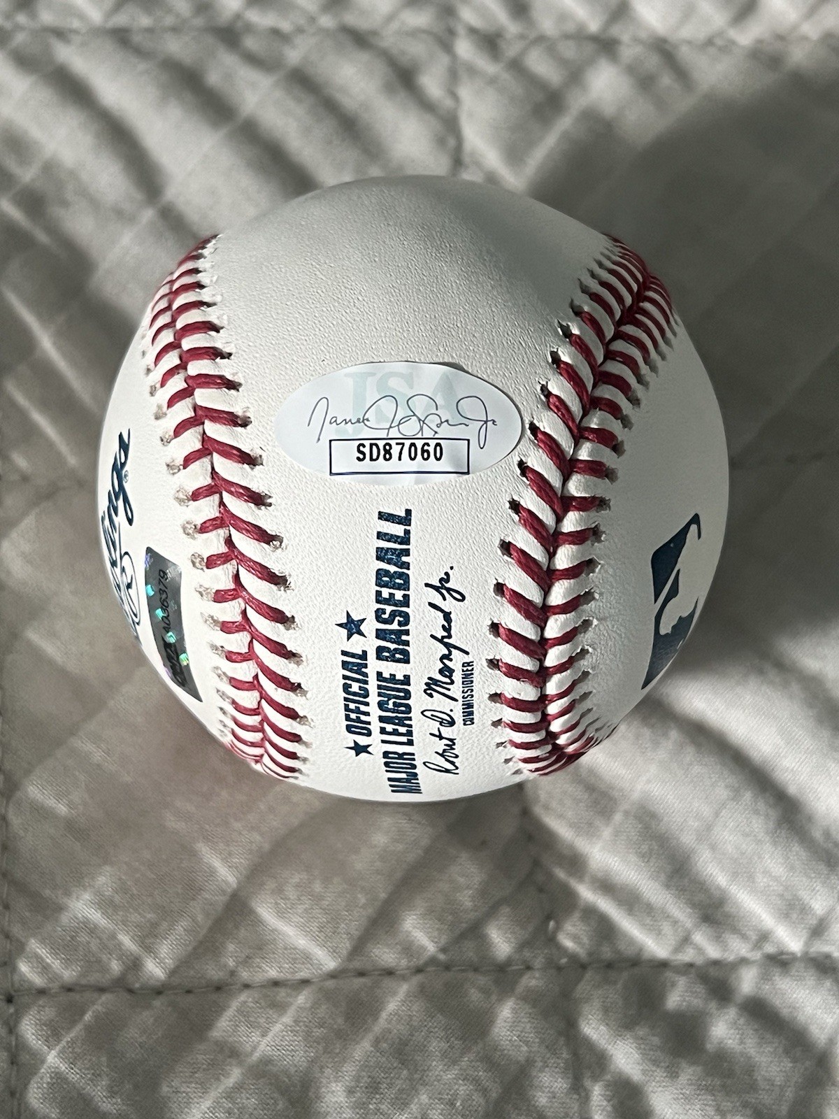 Heliot Ramos Signed Autographed ROML Baseball JSA/Onyx COA San Francisco Giants