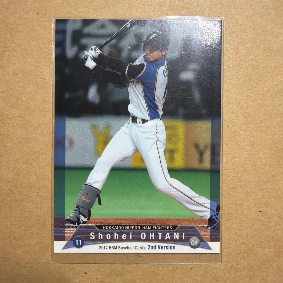 Shohei Ohtani 2017 BBM Baseball Cards 2nd Version Series 388 Japanese Edition