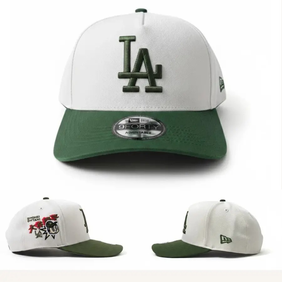 New Era Fitted Hat Dodgers Yankees Baseball Cap Side Patch 59FIFTY 9FORTY USA!