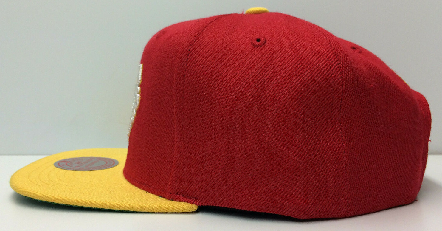 Houston Rockets Mitchell & Ness NBA Snapback Hat 2Tone Hardwood Classics Cap