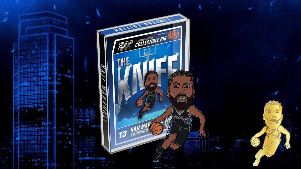 Dallas Mavericks Collectible Players Pin Night LE /5000 – Choose from Options