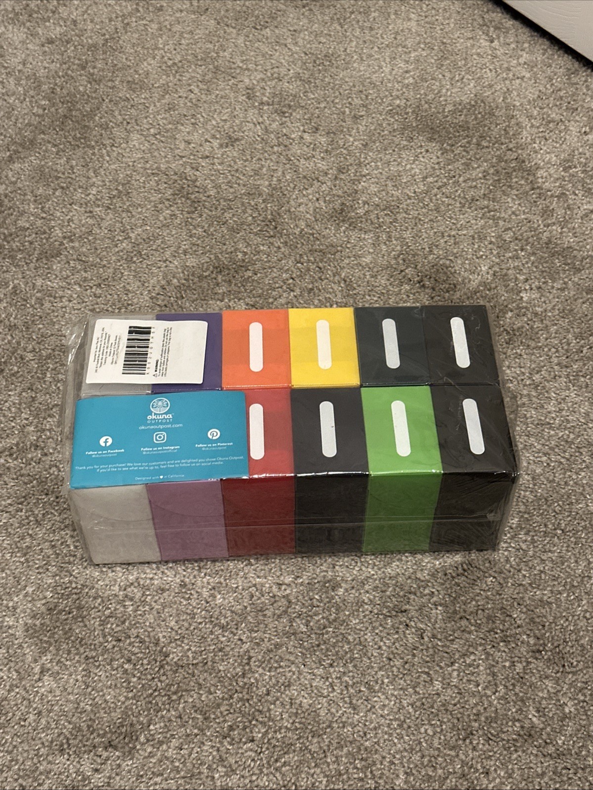 Deck Boxes Trading Card Storage Box & Organizer Pack of 12