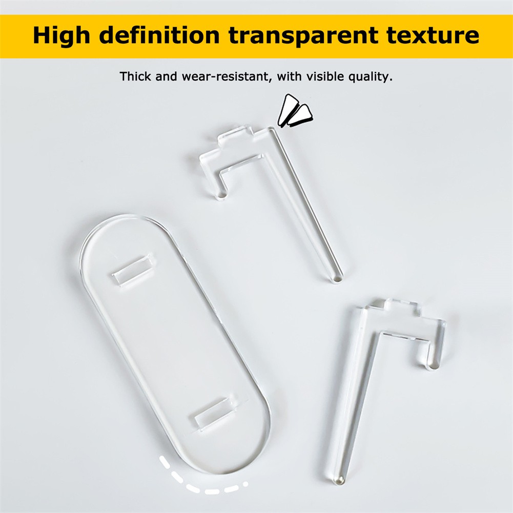 Acrylic Easels Display Stands Plate Postcard Display Holder Photo Frame Stand