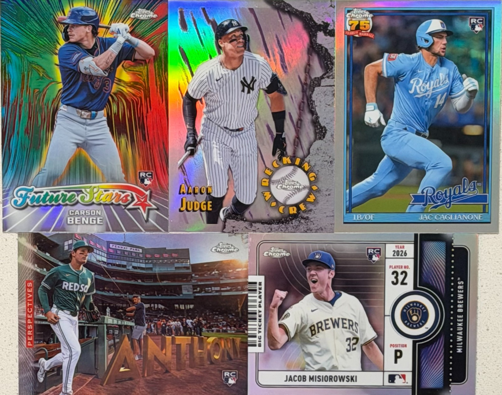 2026 Topps Chrome – INSERTS – You Pick Complete Your Set