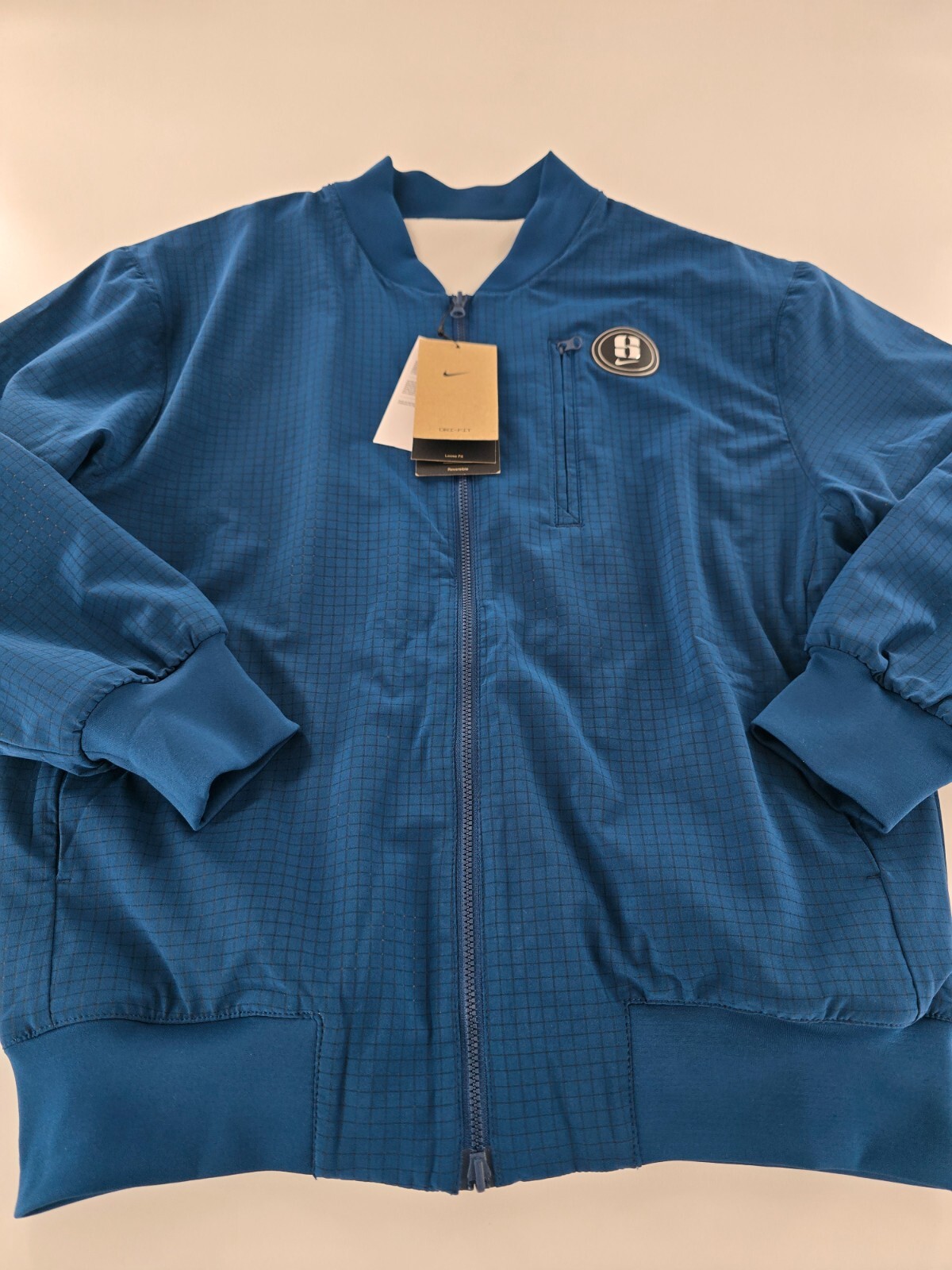 Nike Sabrina Reversible Basketball Track Jacket FV3164-477 Size Small Blue NWT