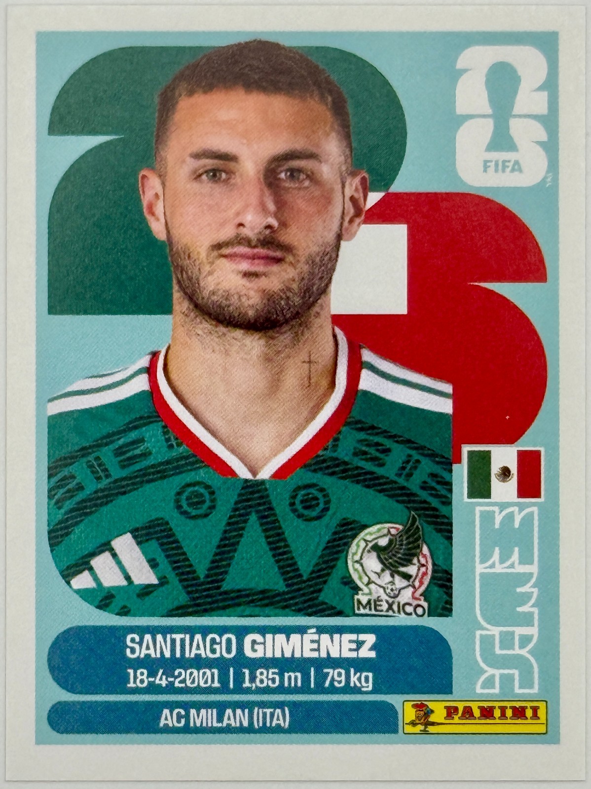 2026 Panini FIFA World Cup Mexico Stickers Pick Your Number MEX2-MEX20