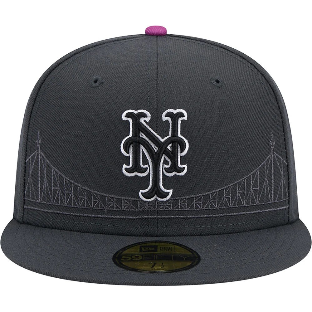 New York Mets New Era 2024 City Connect On-Field 59FIFTY Fitted Hat