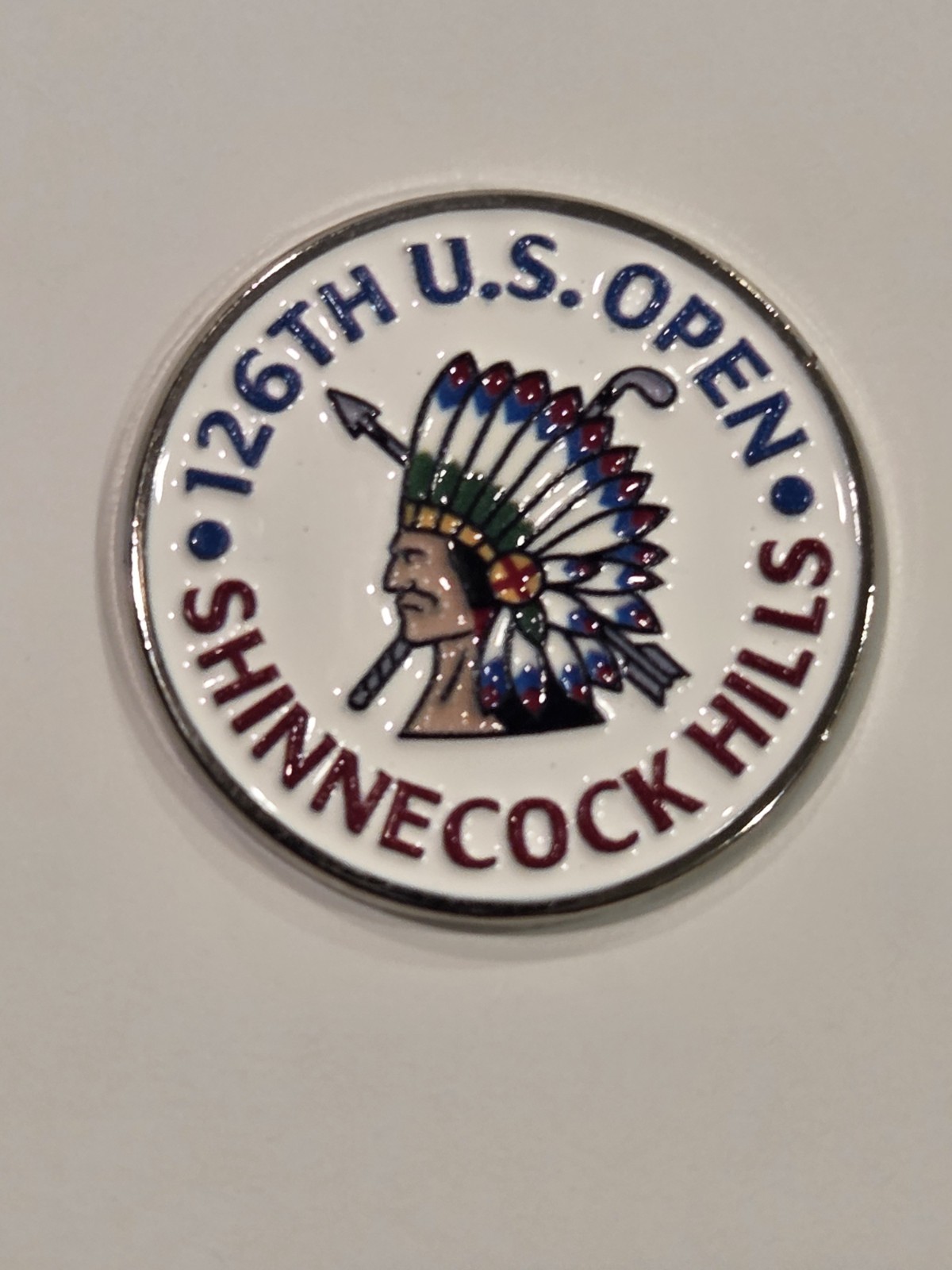 2026 US Open Golf Flag Shinnecock Hills Authentic With FREE BALL MARKER 1 INCH