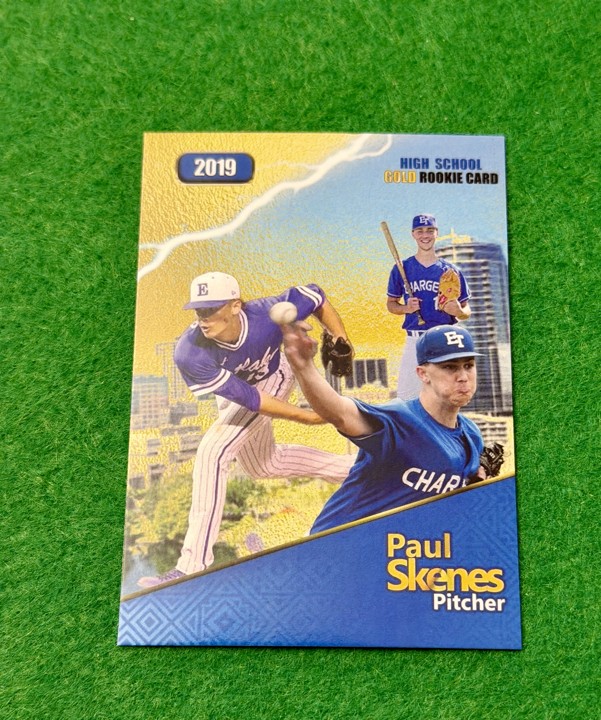 Paul Skenes High school Card 2019 Pittsburgh Pirates
