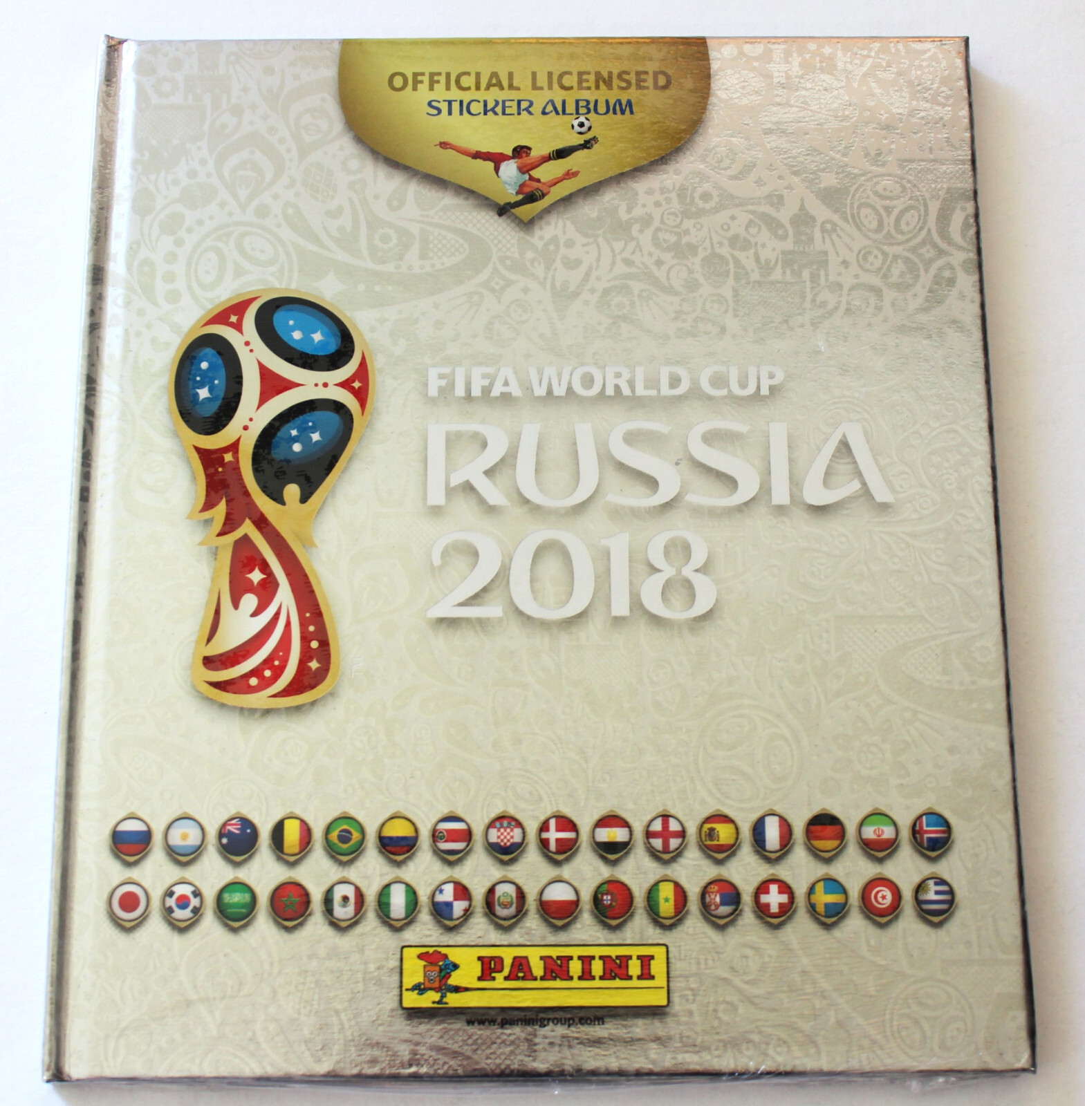 Panini WC WM Russia 2018 Ed. Latin Americas 670 Platinum Hardcover Deluxe Album
