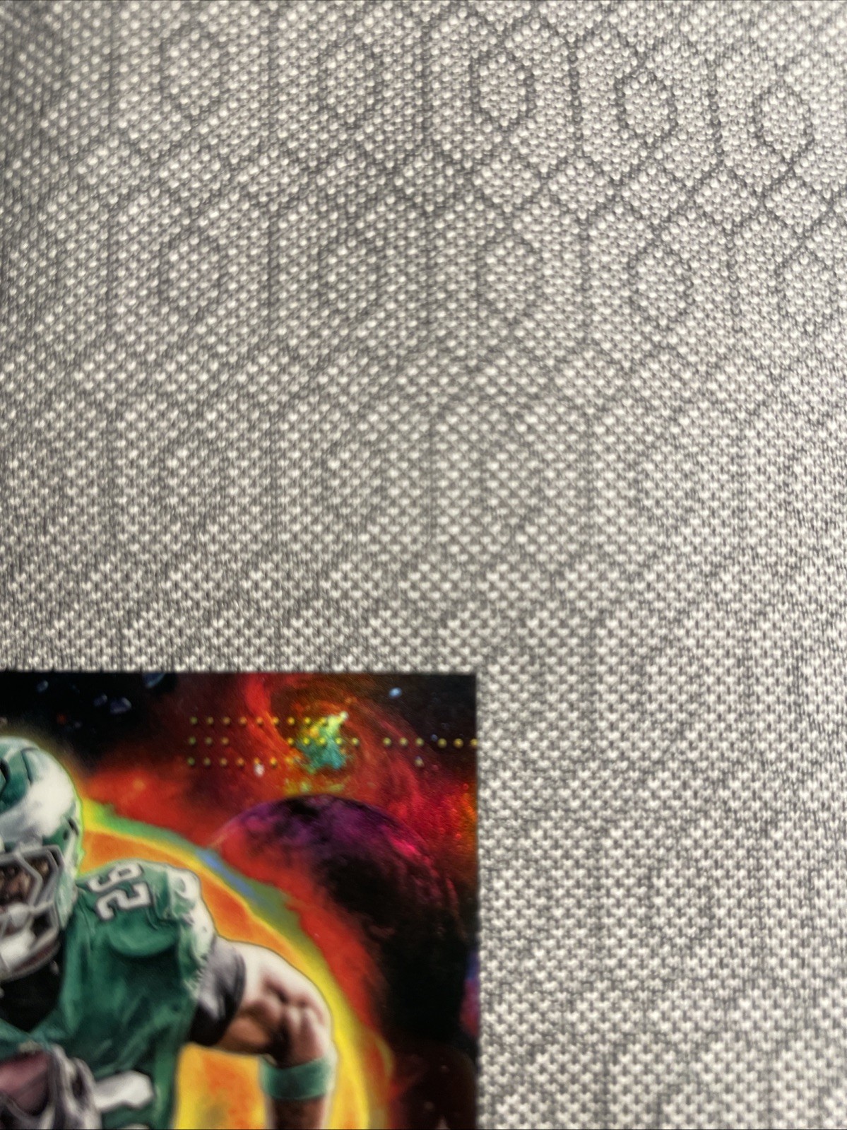 2025 Topps Cosmic Chrome Saquon Barkley Sun Planetary Pursuit Eagles SSP
