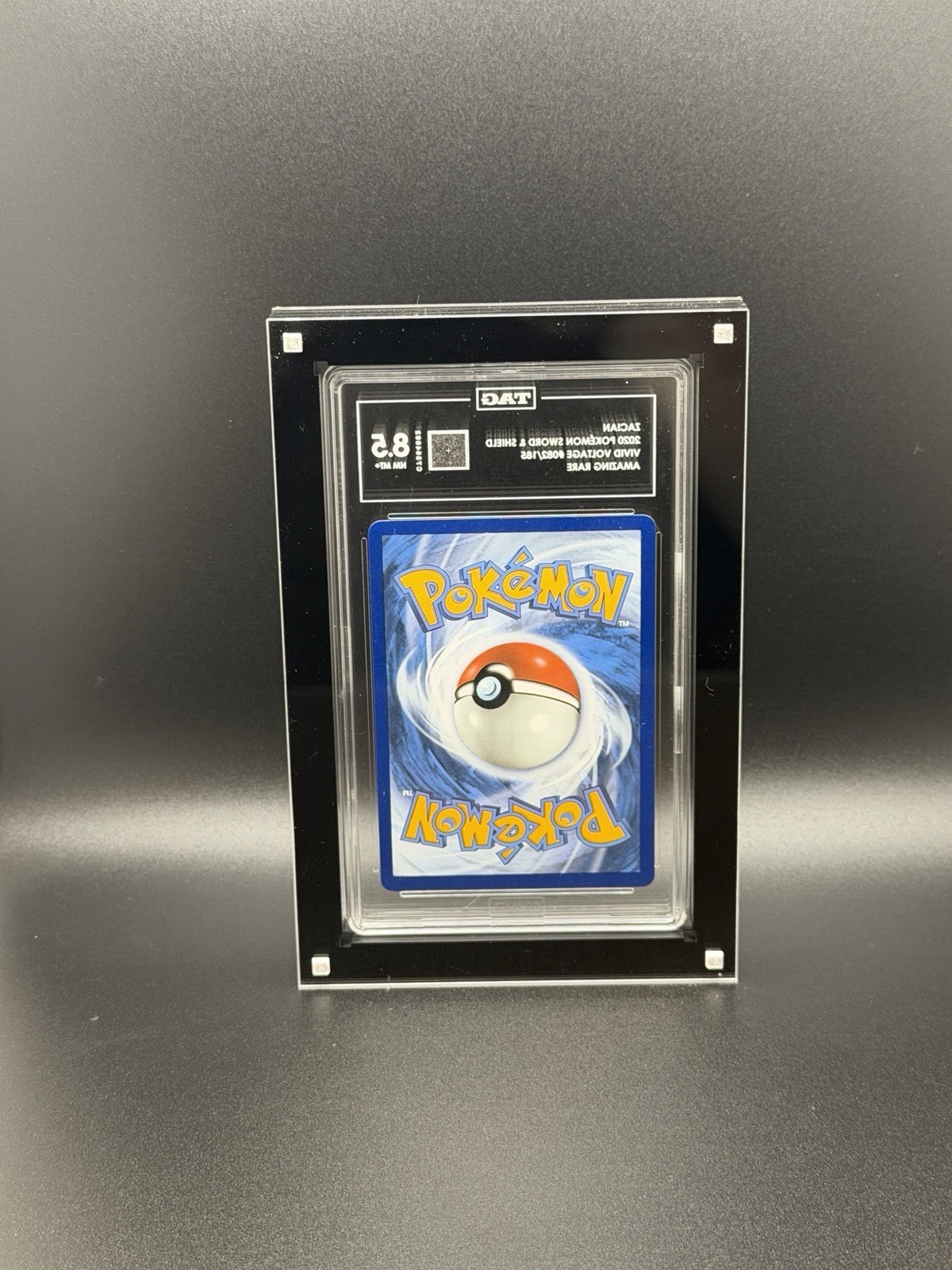 TAG Graded Slab Magnetic Trading Card Display For Desk/Shelf Max UV Protection