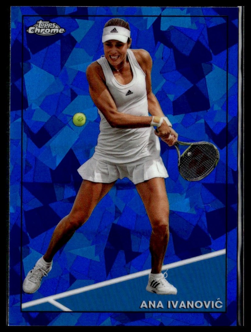 2021 Topps Chrome Sapphire Edition Tennis 31 Ana Ivanovic RC