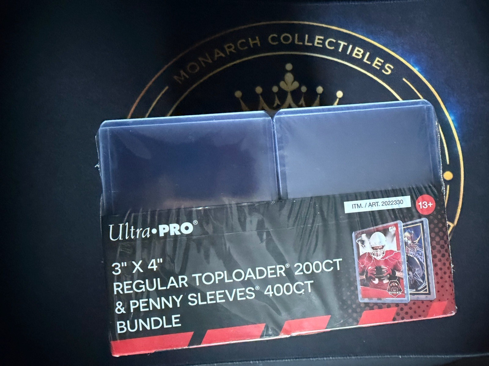 Ultra Pro 3″ x 4″ Regular Top loaders 200 ct and Penny Sleeves 400 Ct Bundle