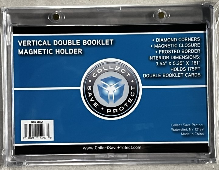 CSP Magnetic Card Holders One Touch – All Sizes inc Vertical Horizontal Booklet
