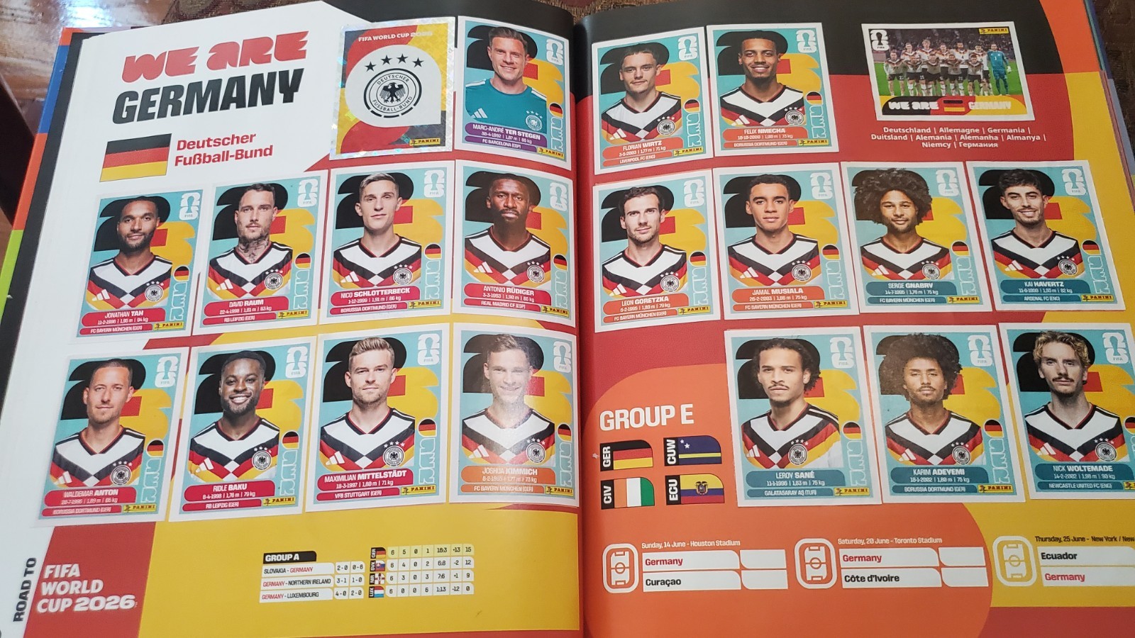 Panini World Cup 2026 Album Complete Hardcover. Album Tapa Dura Lleno.