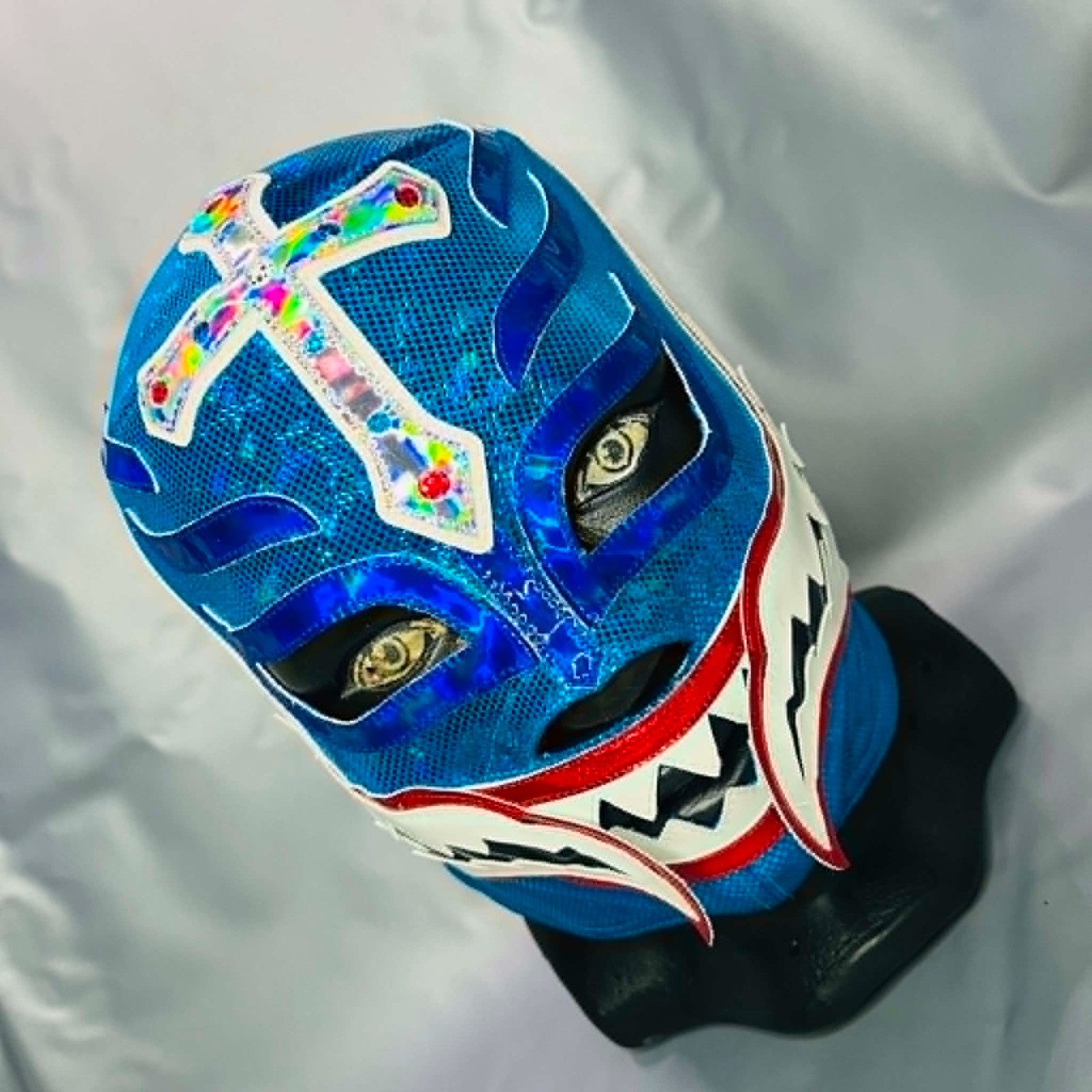 Shark Mysterio Semi professional Lucha Libre Wrestling Mask Mascara luchador Blu