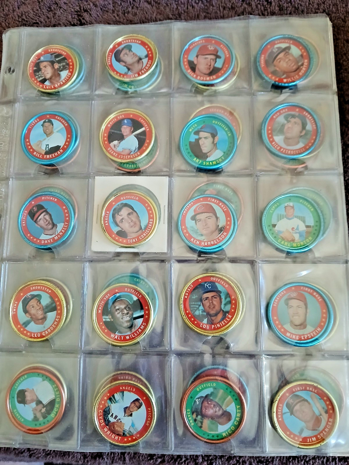 1971 Topps Baseball Coins 1971 you pick from 58 NEWLY FOUND also mickey lolich