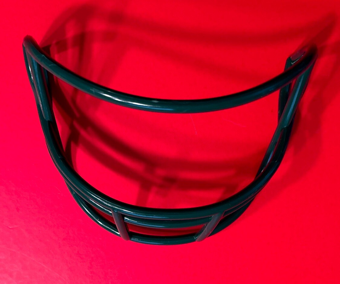RIDDELL Z2B VSR4 Green Mini Football Helmet Facemask Replacement Conversion NEW