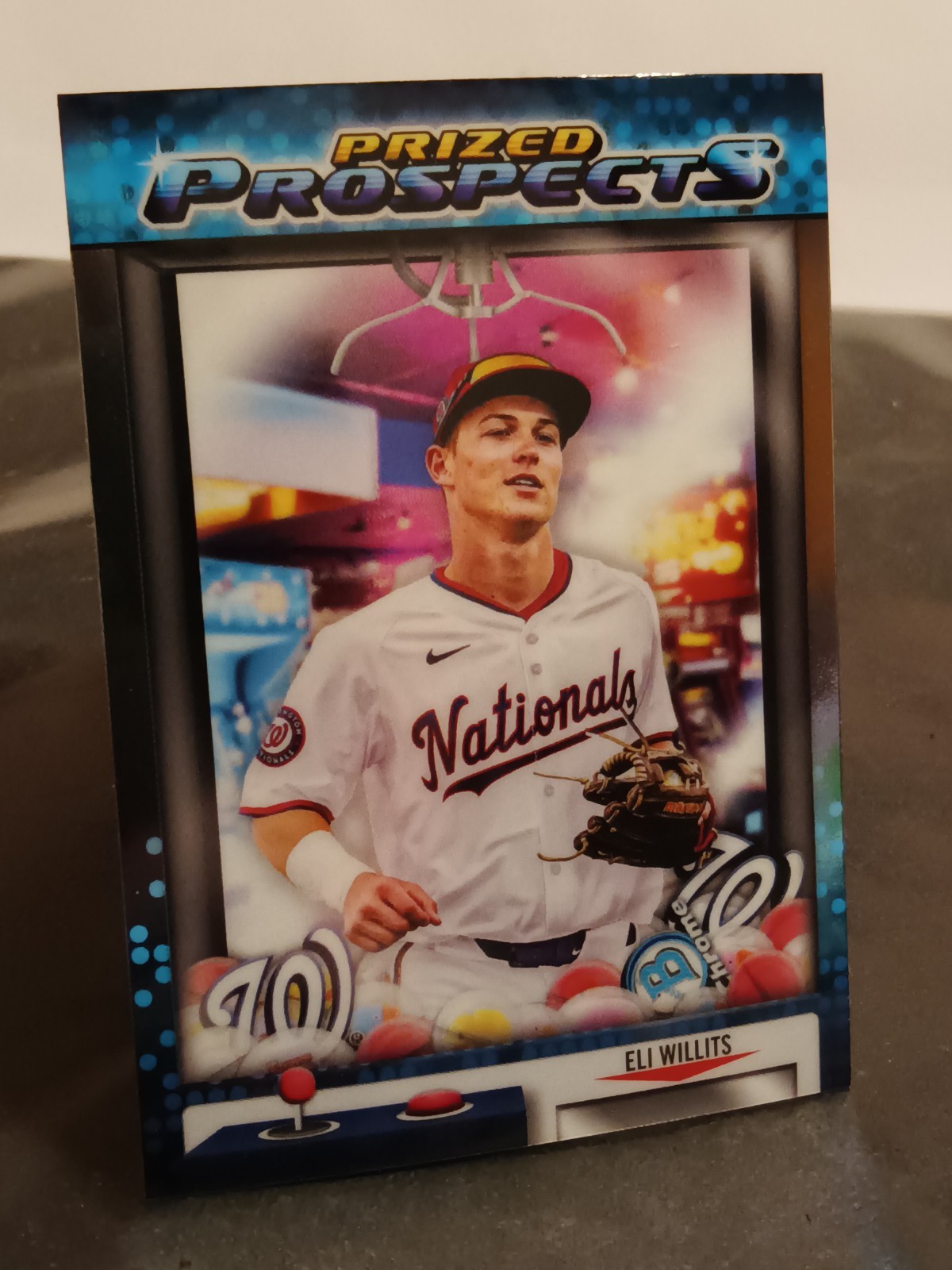 2025 Bowman Draft Chrome⭐Prized Prospects⭐#PP-1 Eli Willits (RC) Nationals