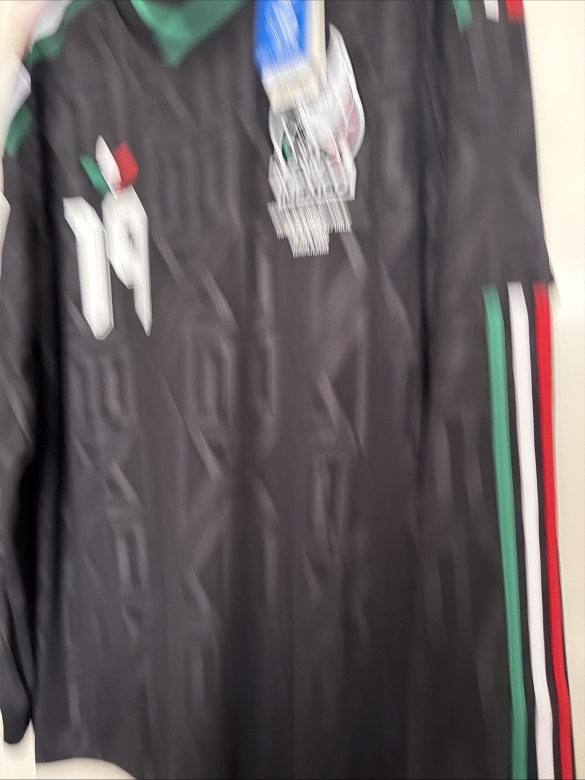 Gilberto Mora #19 Mens LARGE Adidas Mexico Third FAN Jersey World Cup Vs Korea
