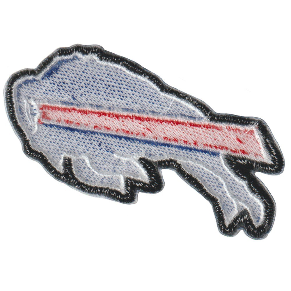 Wholesale Buffalo Bills Nation Logo Size 3.2 in x 1.8 in Sew Iron on Patches