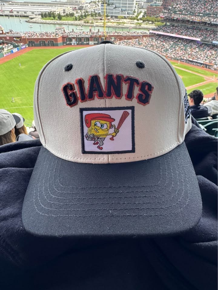 San Francisco SF Giants 2026 Spongebob Sponge Bob SquarePants hat 07/12/26 cap