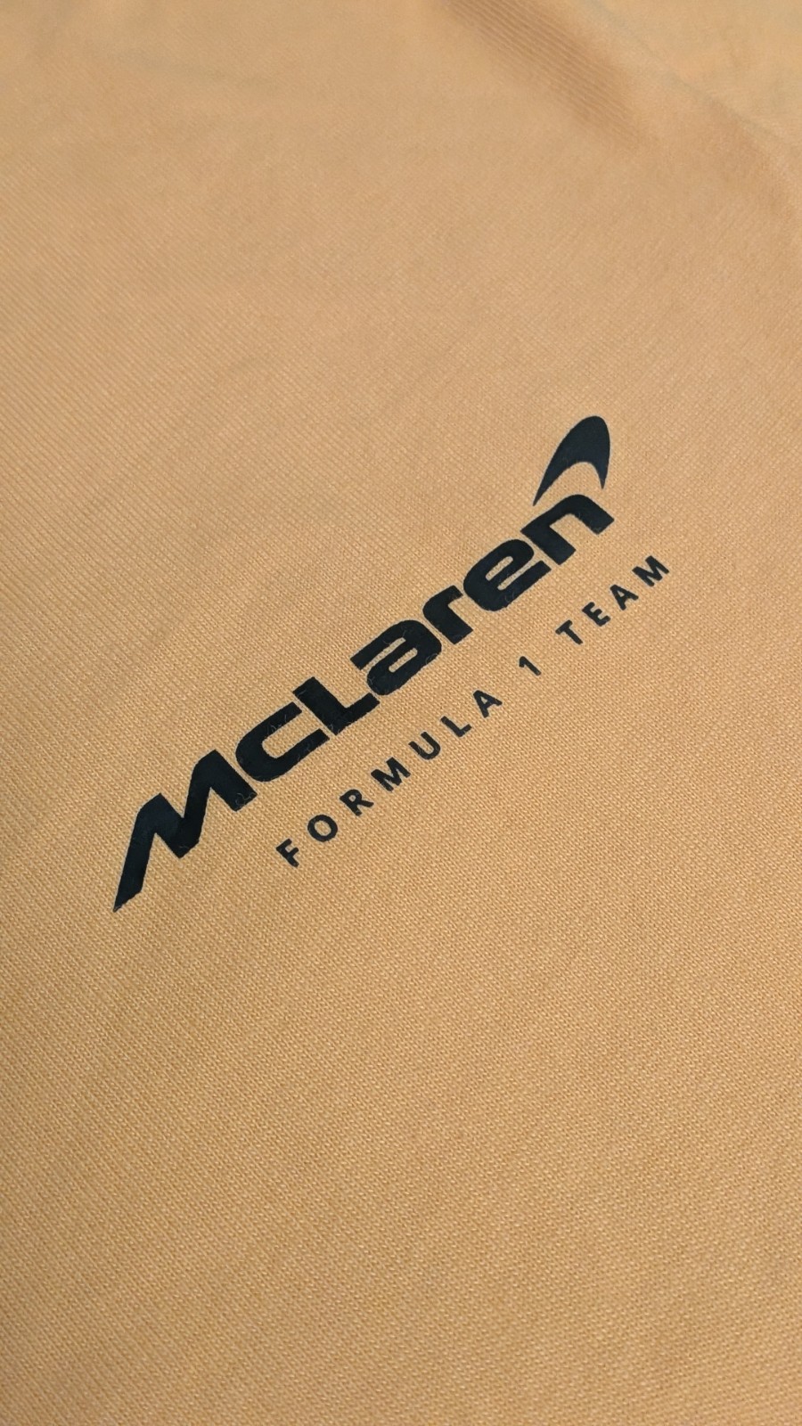 Mclaren Formula 1 Team T-shirt XL Papaya Orange Graphic Castore F1 Racing