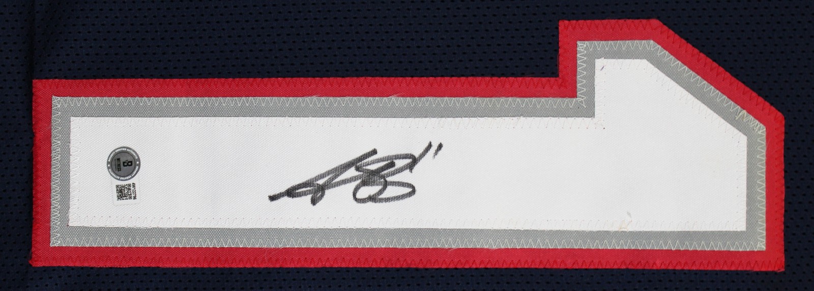 A.J. Brown Authentic Signed Navy Pro Style Jersey Autographed BAS Witnessed