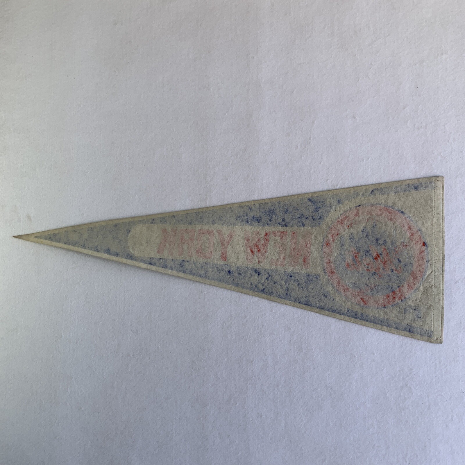 Vintage New York Mets Pennant MLB