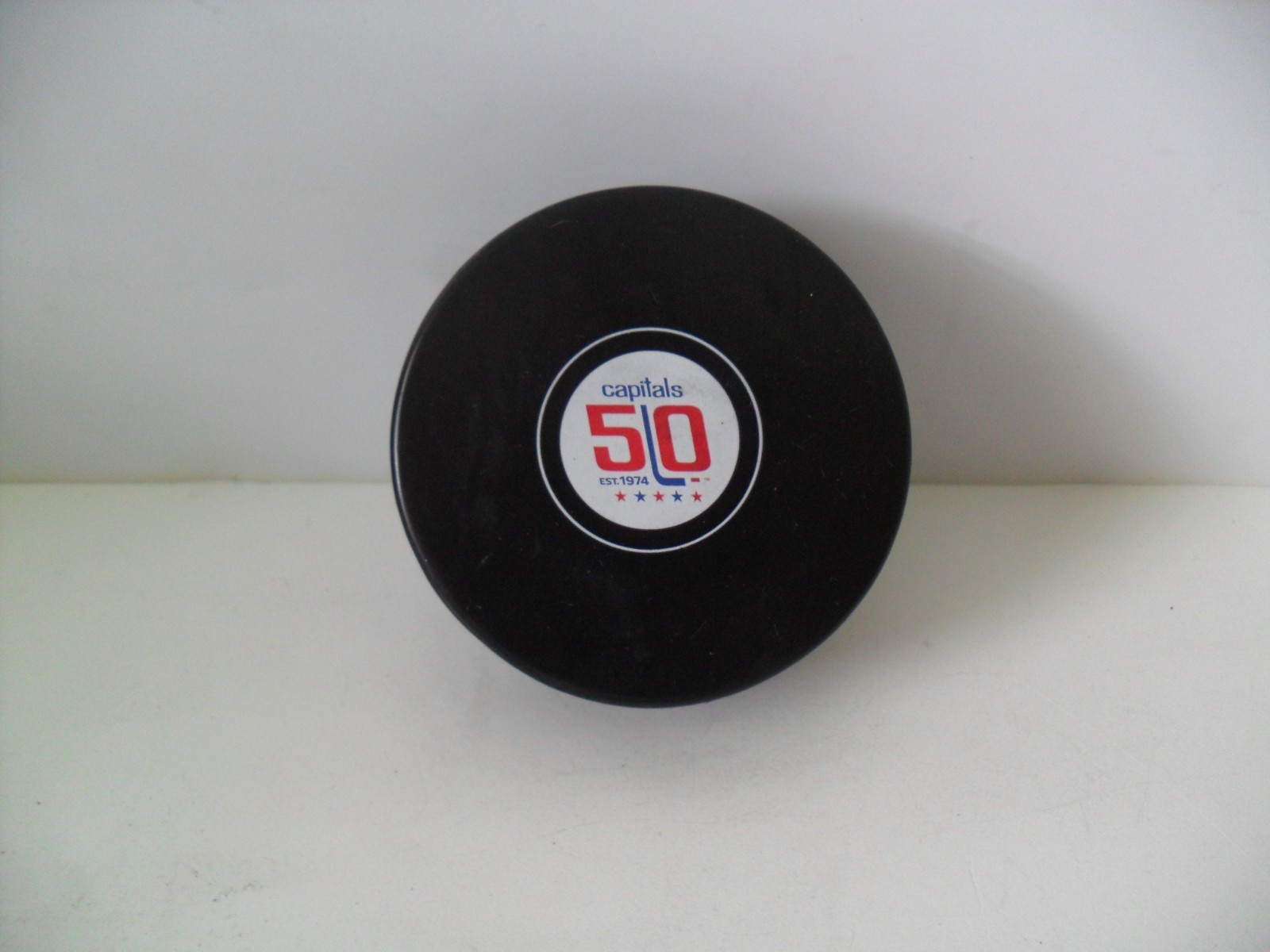 Washington Capitals 50th Anniversary Puck Official NHL Licensed Puck Brand New