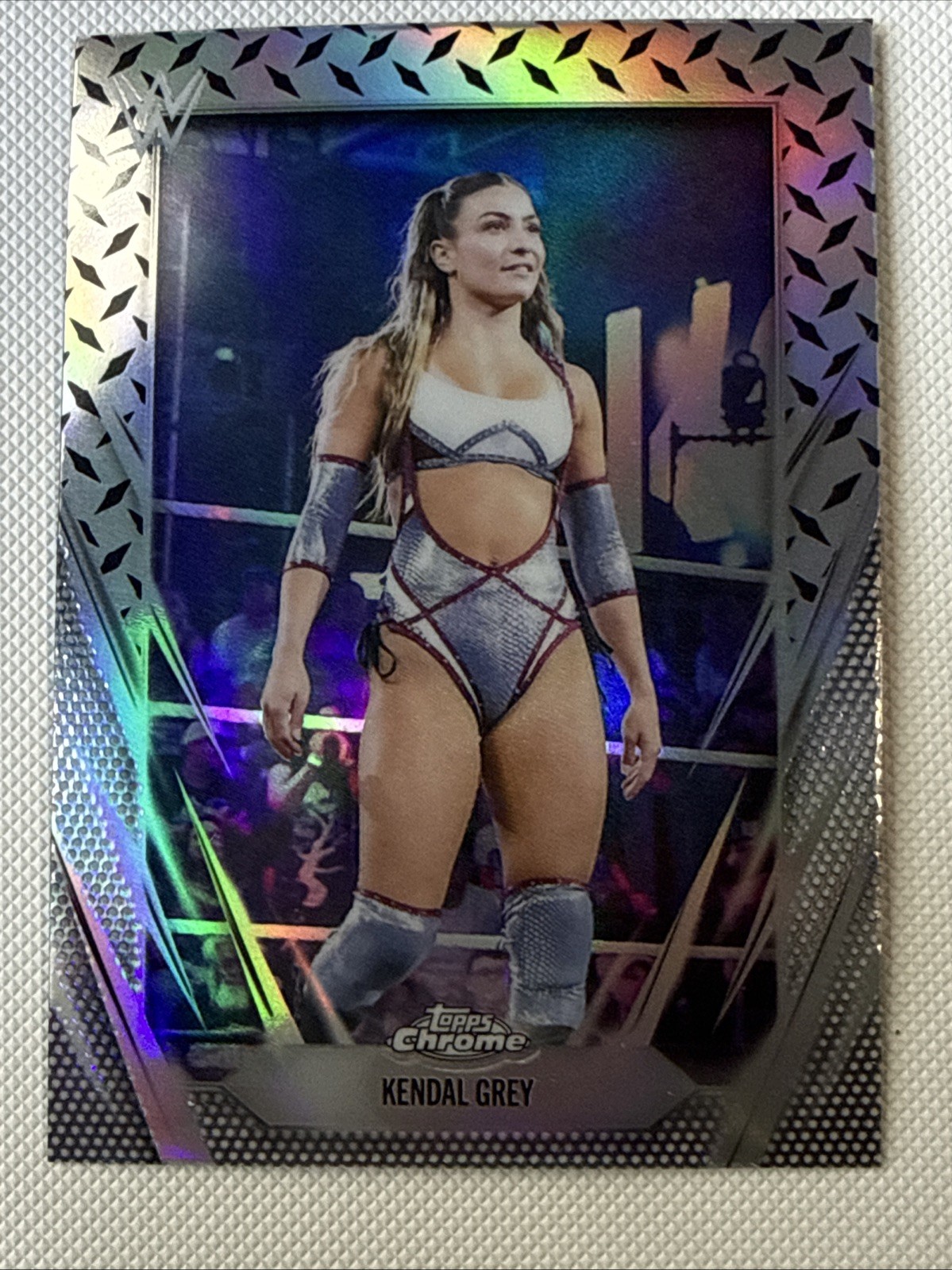 DIAMOND PLATE REFRACTOR 2026 Topps Chrome WWE Cards You Pick/Choose! READ*