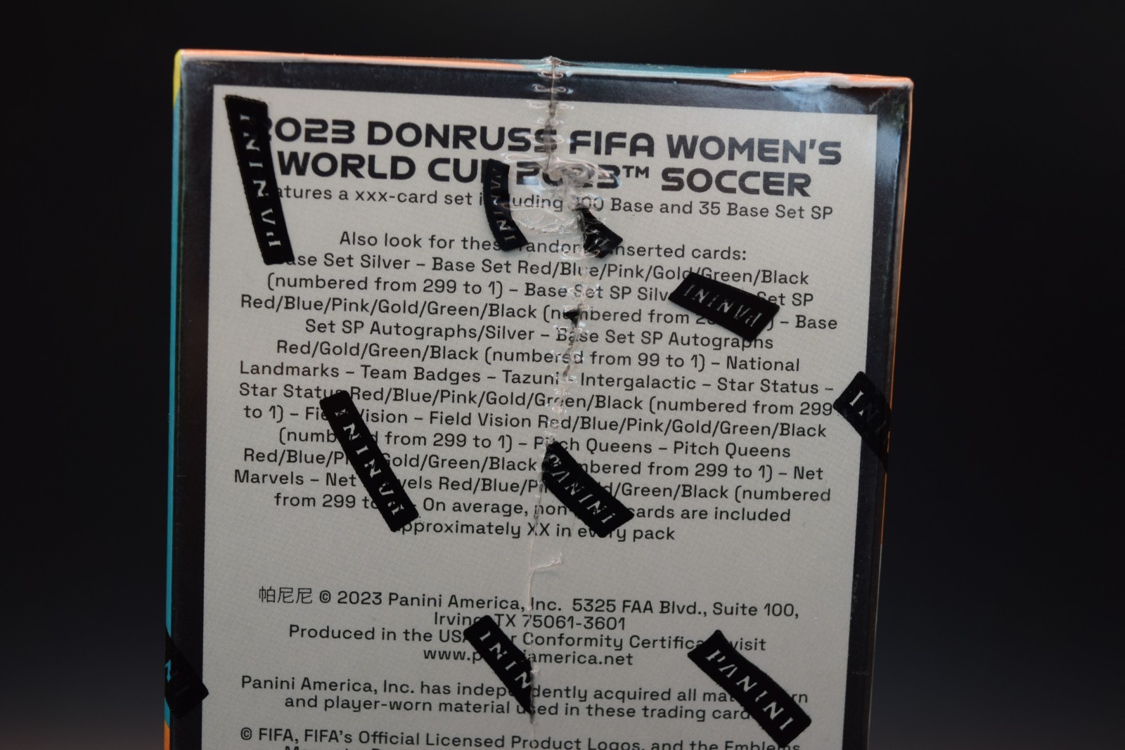 New 2023 FIFA World Cup Donruss Women’s Soccer Trading Card Blaster Box 6 Packs