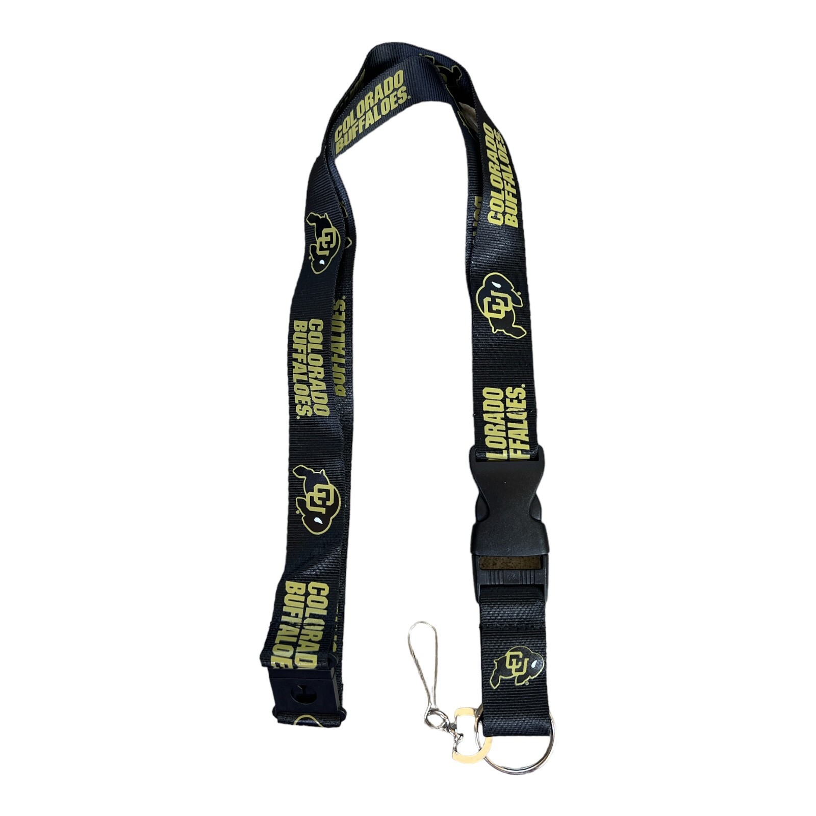 NCAA Colorado Buffaloes 21″ Lanyard Key Chain with Safety Release