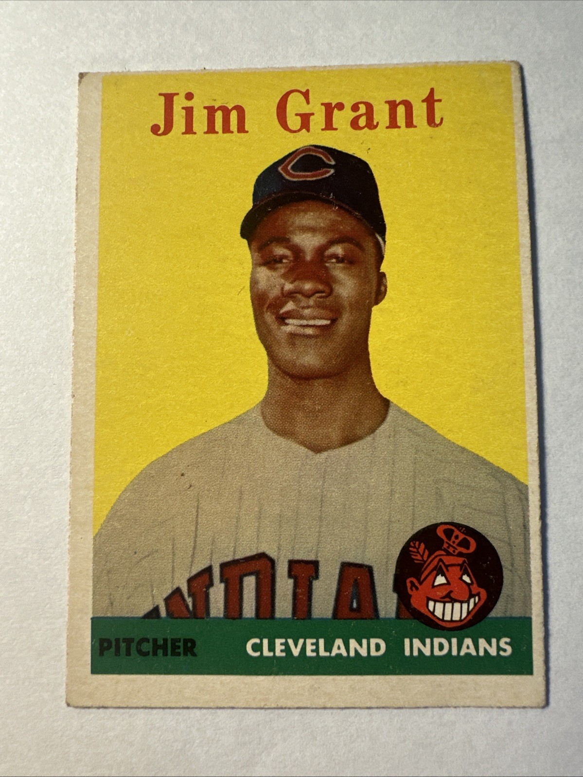 1958 Topps – JIM GRANT RC – Vintage Cleveland Indians *BOGO HALF OFF*