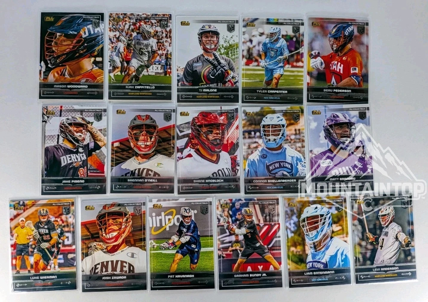 ROOKIE (16) Base Card Set – 2025 PLL Fieldside Premier Lacrosse League RC