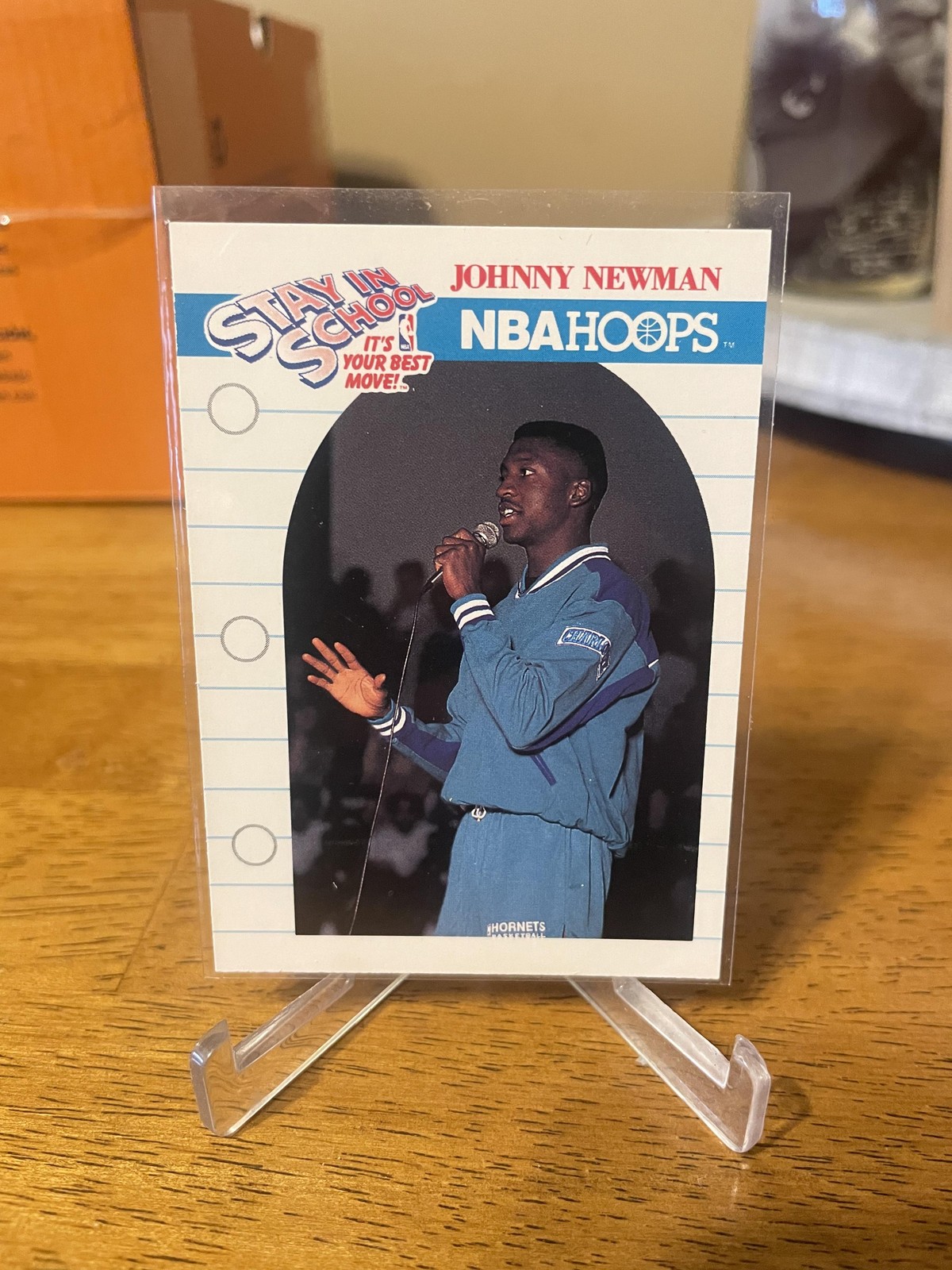 1990-91 Hoops #386 Johnny Newman