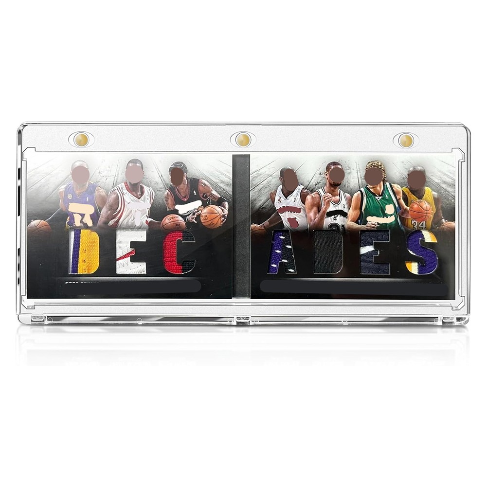 2-10X 187mm Horizontal Booklet Magnetic Card Holder Storage UV Protection 175PT