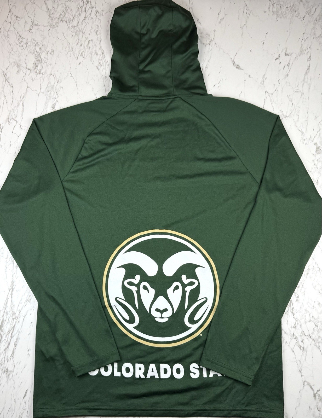 Under Armour Colorado State Rams Long Sleeve Hoodie Men’s Small NWT $50