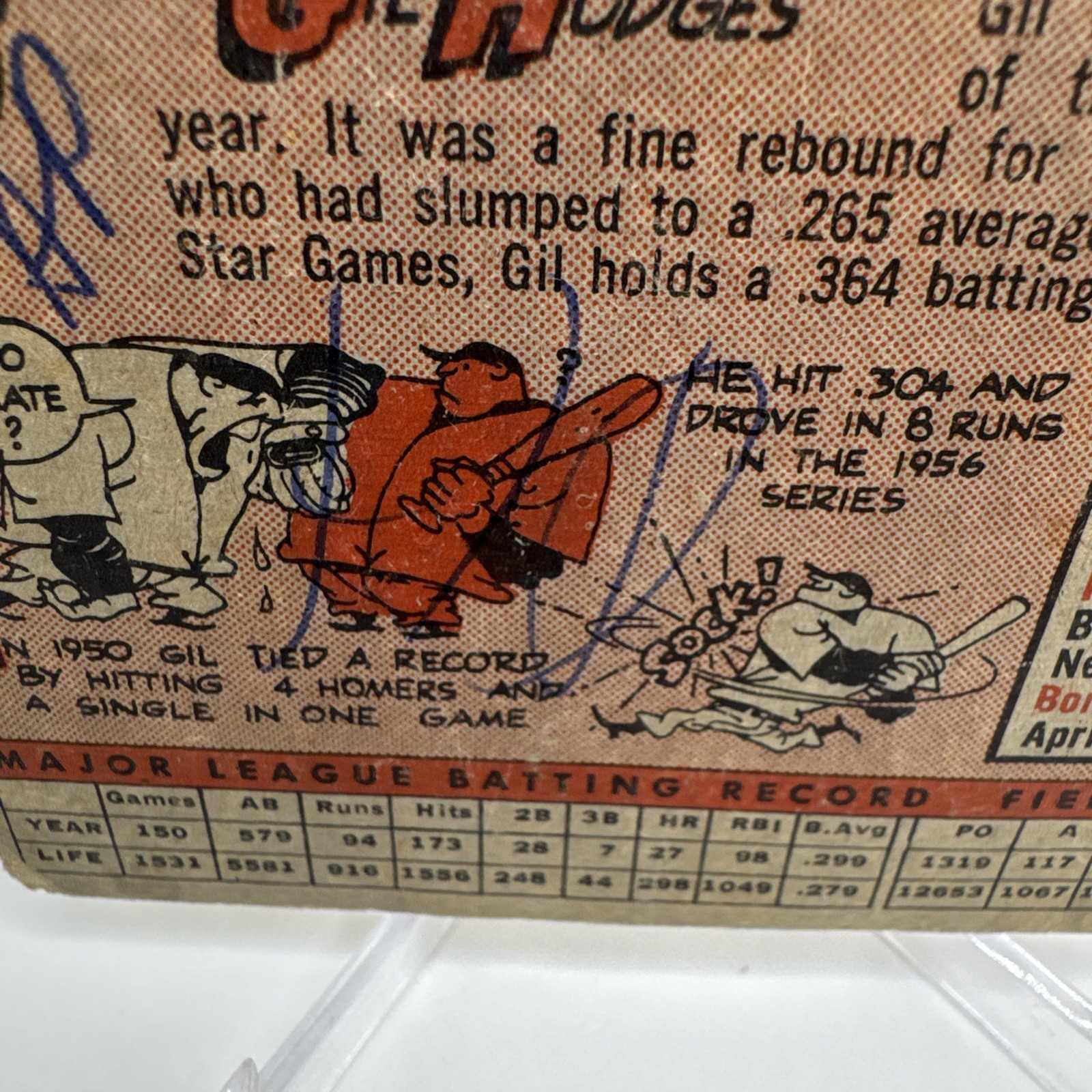 1958 Topps – Gil Hodges #162