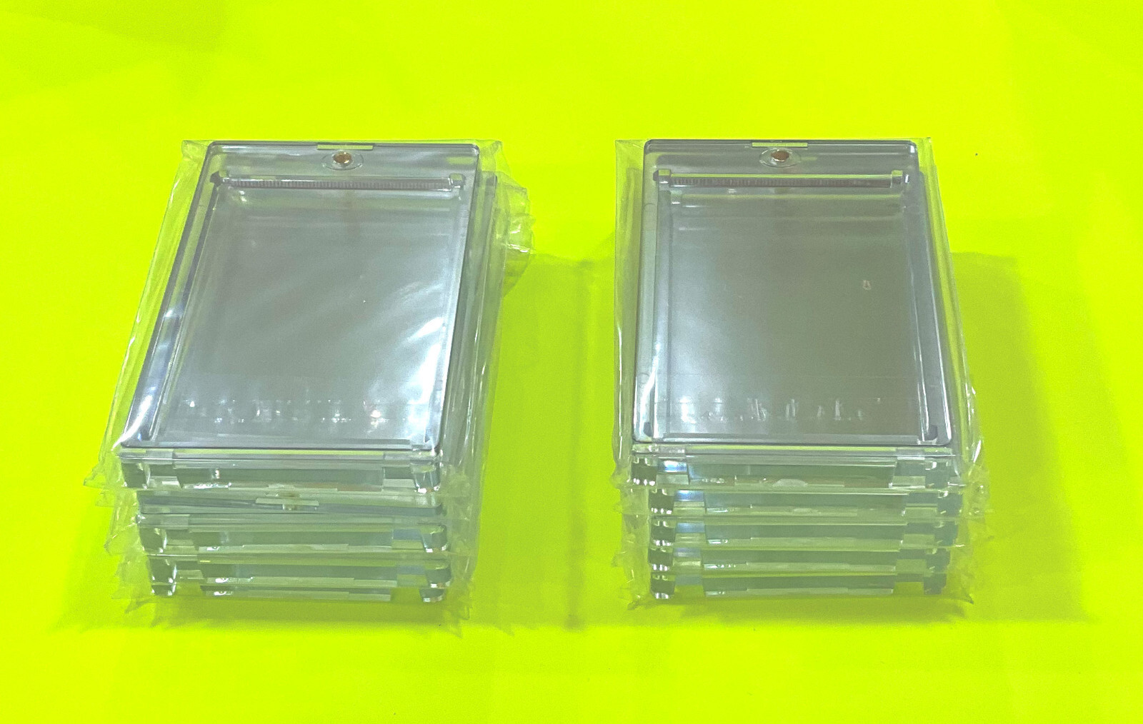 180Pt Magnetic Card Holders For Thick Trading Cards 180 Point 10 Pack Protectors