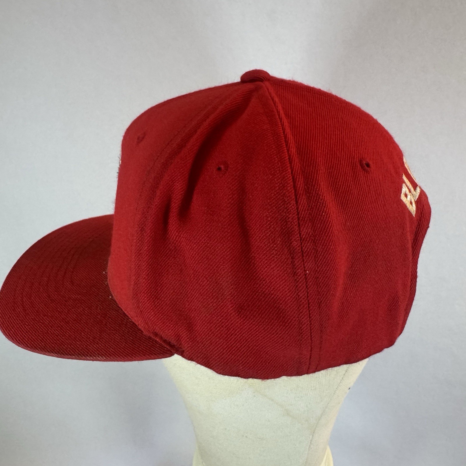 Rare Chicago Blackhawks SnapBack Skull And Leaf “Blocks” The Classics Yupoong