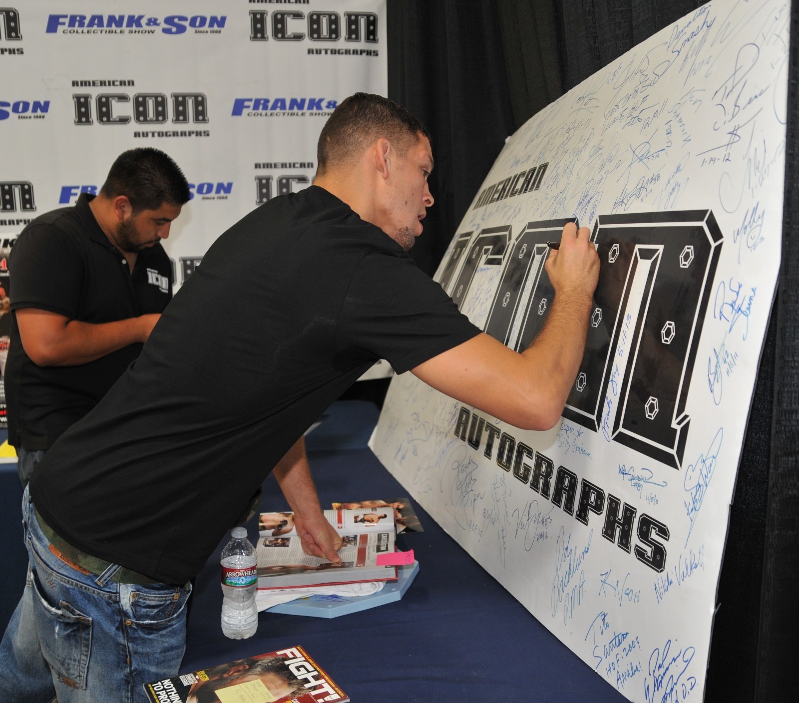 Nate Diaz Signed 8×10 Photo BAS COA UFC Picture Auto’d WEC 111 118 135 141 196 B